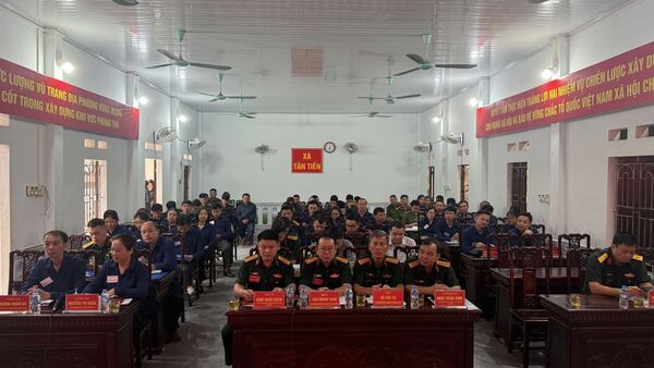 XÃ TÂN TIẾN, TỈNH LẠNG SƠN TỔ CHỨC THÀNH CÔNG DIỄN TẬP TÁC CHIẾN TRONG KHU VỰC PHÒNG THỦ NĂM 2026
